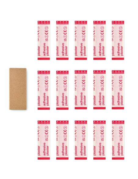 Set de tiras adhesivas en caja Ecológica Personalizada 7MO2447