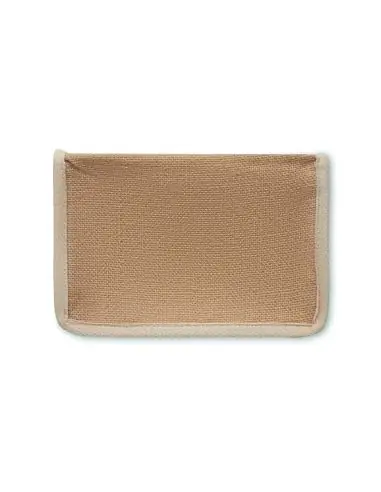 Bolsa nevera de yute y lona 3L Ecológica...