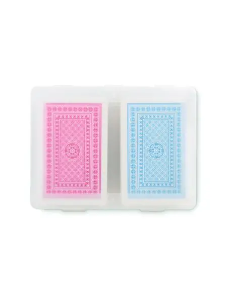 Set de barajas de cartas Ecológica Personalizada 7MO2532