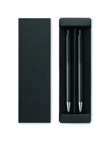 Set de bolígrafos en estuche Ecológico...