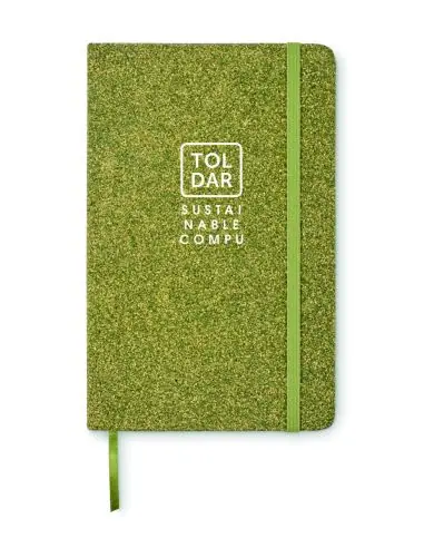 Cuaderno A5 con tapa dura Ecológico...