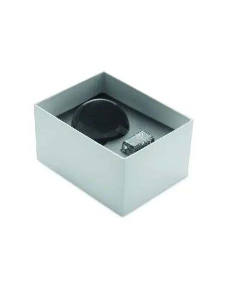 Premio redondo de cristal Ecológico Personalizado 7MO2655