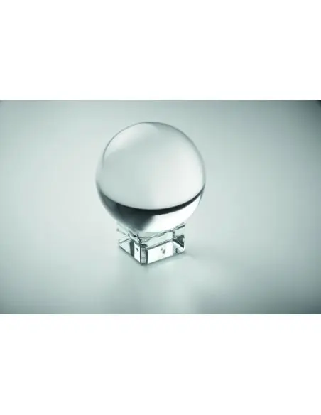 Premio redondo de cristal Ecológico Personalizado 7MO2655