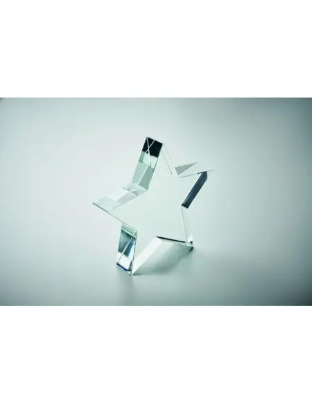 Premio estrella de cristal Ecológico Personalizado 7MO2660