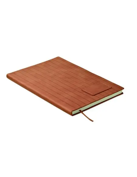 Cuaderno A5 en PU ahumado Ecológico Personalizado 7MO2663