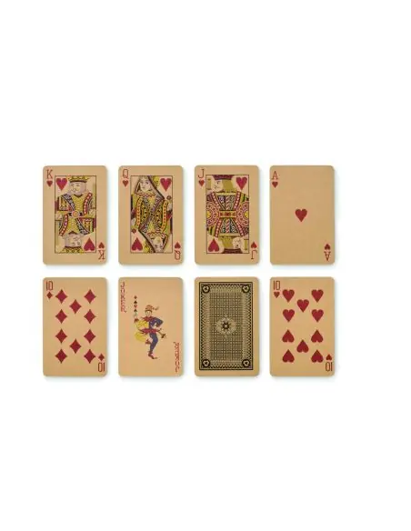 Juego de dominó y cartas Ecológico Personalizado 7MO2669