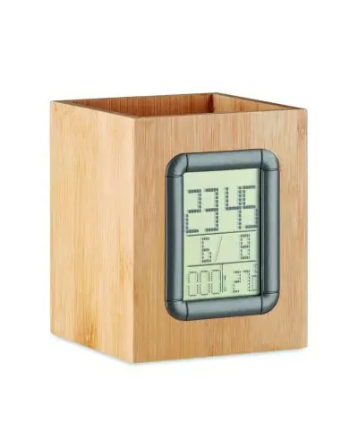 Porta bolígrafos bambú Ecológico Personalizado...