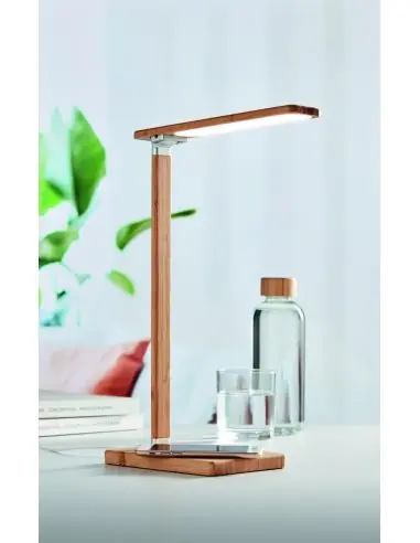 Lampara sobremesa cargador 10 W Ecológica...