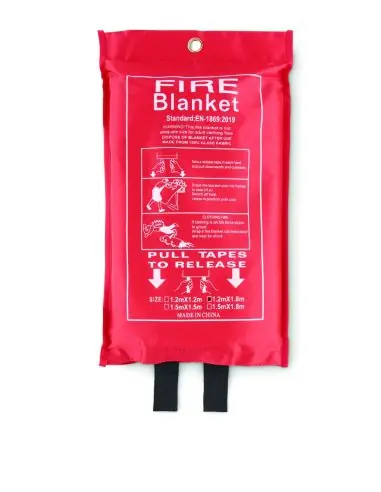 Manta ignifuga en bolsa de PVC Ecológica...