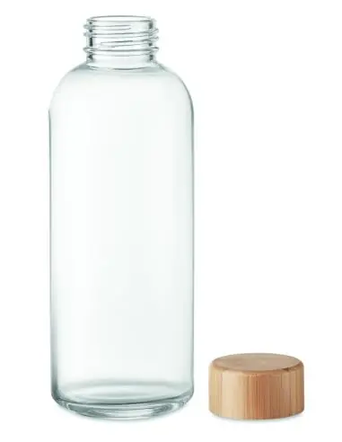 Botella 650 ml tapa de bambú Ecológica...