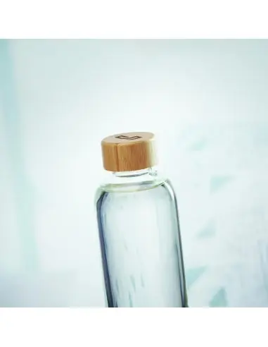 Botella 650 ml tapa de bambú Ecológica...