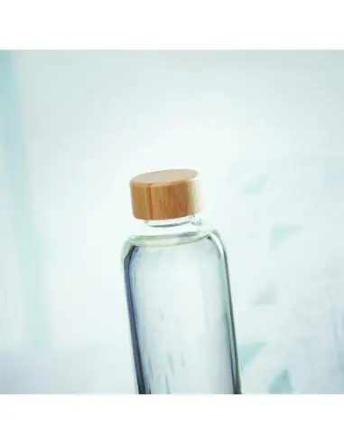 Botella 650 ml tapa de bambú Ecológica...