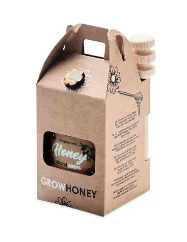 Set tarro miel y dispensador Ecológico...