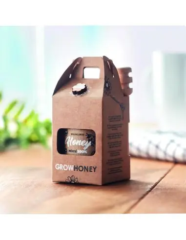 Set tarro miel y dispensador Ecológico...