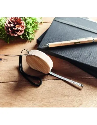 Cinta métrica de bambú 2m Ecológica...