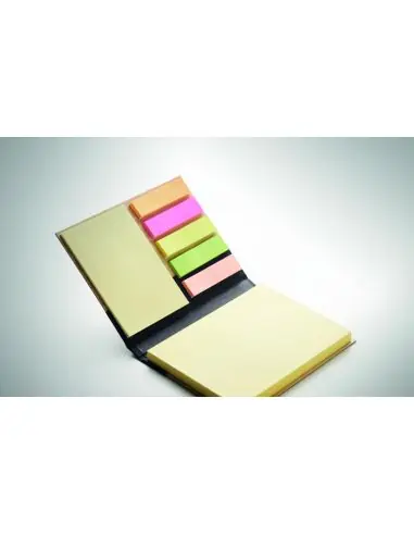 Notas adhesivas en funda bambú Ecológica...