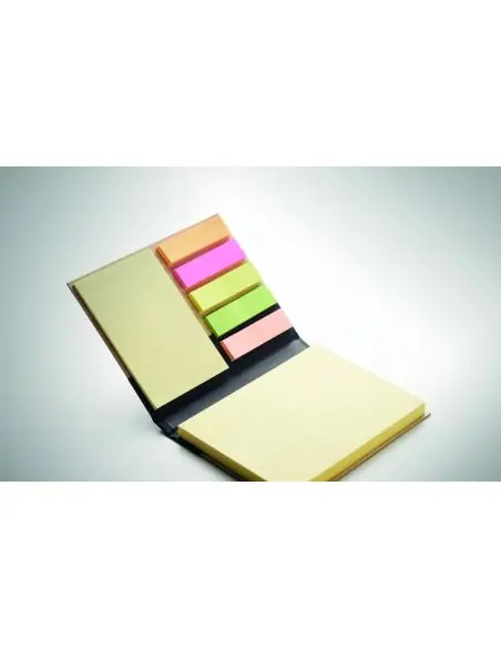 Notas adhesivas en funda bambú Ecológica Personalizada 7MO6529