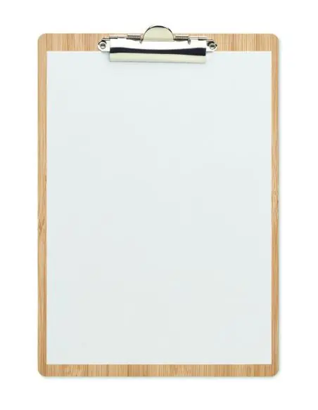 Portapapeles de bambú A4 Ecológica Personalizada 7MO6535