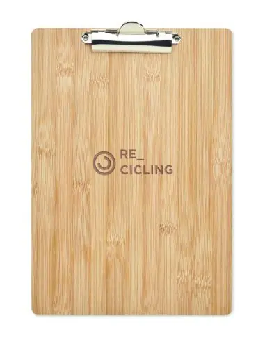 Portapapeles de bambú A4 Ecológica...