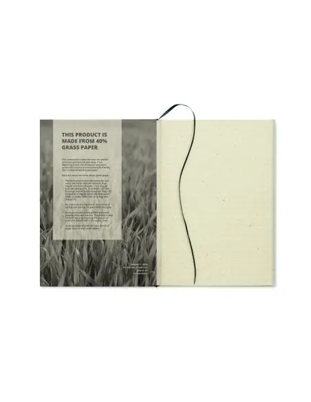 Libreta A5 papel de hierba Ecológica Personalizada 7MO6542