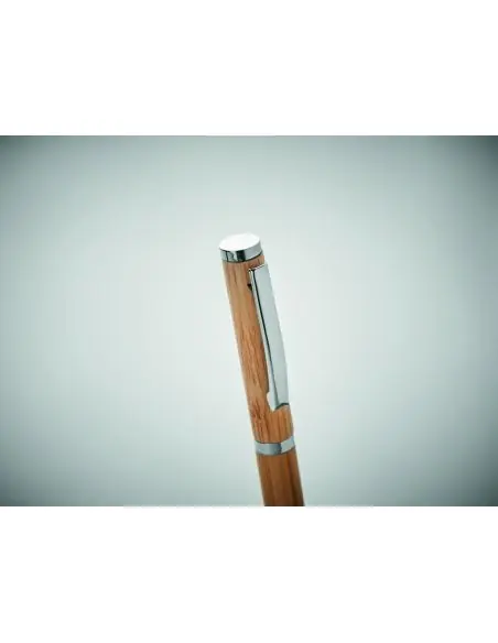Bolígrafo de gel de bambú Ecológico Personalizado 7MO6558