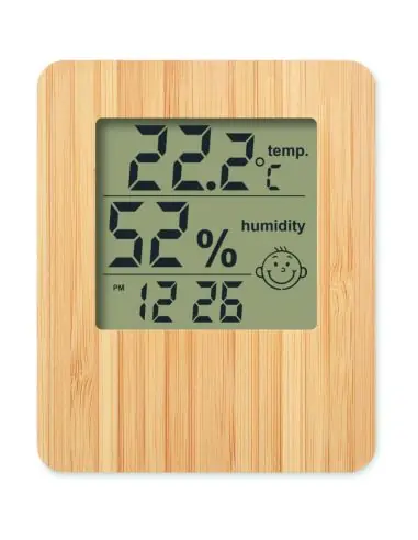 Estación meteorológica bambú Ecológica...