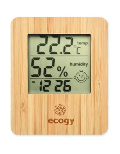 Estación meteorológica bambú Ecológica...