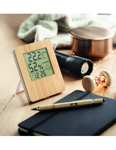 Estación meteorológica bambú Ecológica...