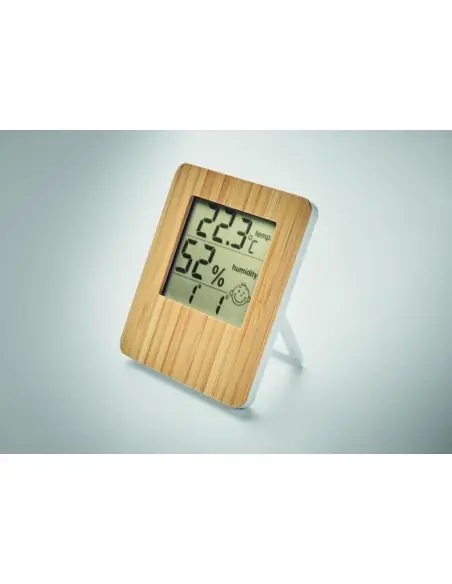 Estación meteorológica bambú Ecológica Personalizada 7MO6562