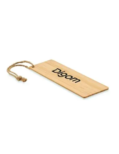 Marcapáginas de bambú Ecológica Personalizada...