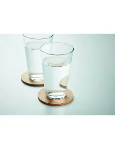 Juego de 6 posavasos de bambú Ecológico...