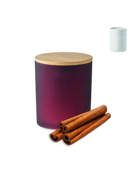 Vela de cera vegetal 120 gr Ecológica Personalizada 7MO6612