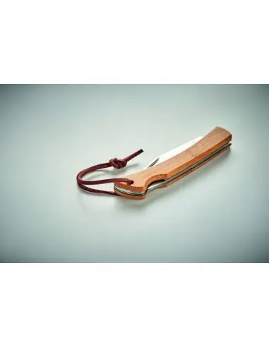 Cuchillo plegable de bambú Ecológico...