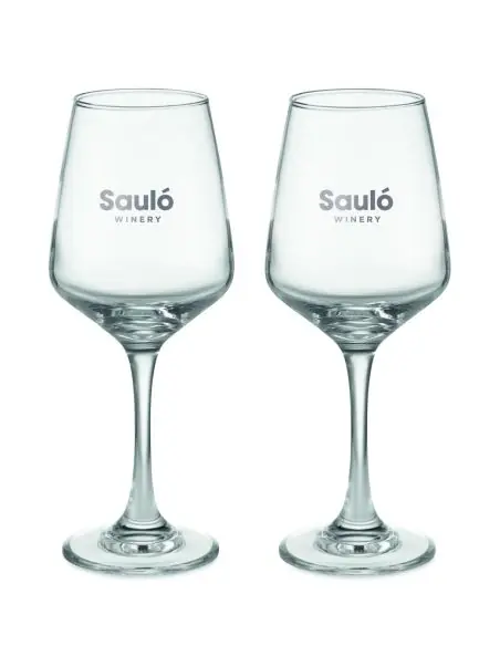 Juego de 2 copas de vino Ecológico Personalizado 7MO6643