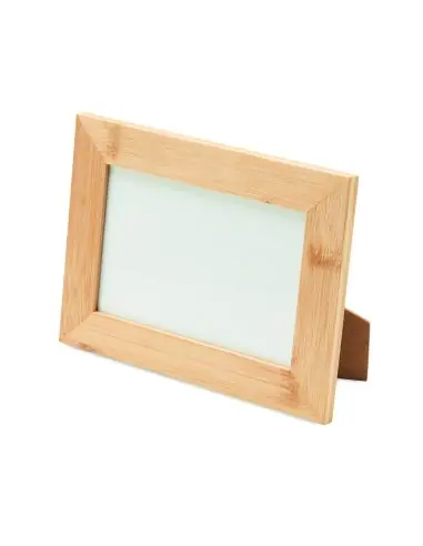 Marco de fotos de bambú Ecológico Personalizado...