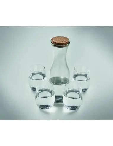 Set bebida vidrio reciclado Ecológica...
