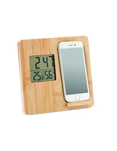 Estación meteorológica bambú Ecológica...