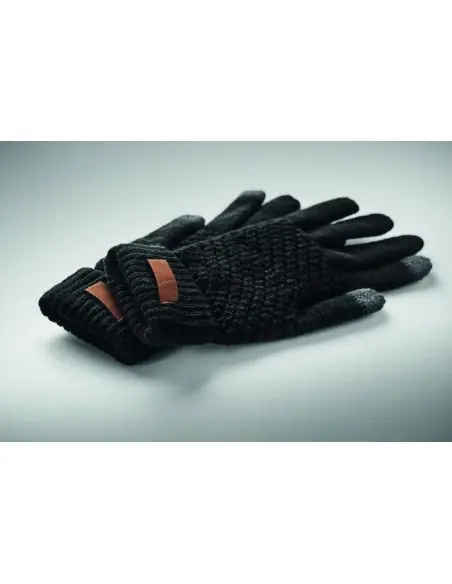 Guantes táctiles de RPET Ecológico Personalizado 7MO6667