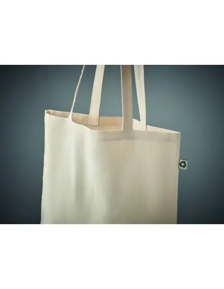 Bolsa compra algodón reciclado Ecológica Personalizada 7MO6673