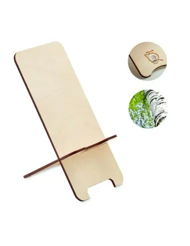 Soporte teléfono de abedul Ecológico...