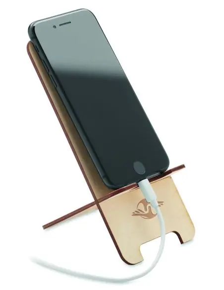 Soporte teléfono de abedul Ecológico Personalizado 7MO6690