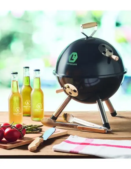 Pinzas barbacoa de acero inox. Ecológica Personalizada 7MO6728