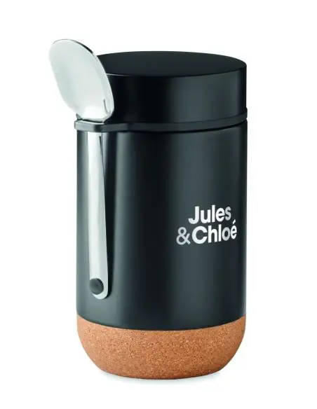 Tarro doble pared de 400 ml Ecológico Personalizado 7MO6747