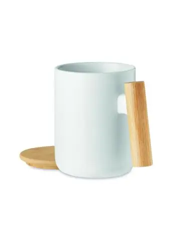 Taza de porcelana tapa 380 ml Ecológica...