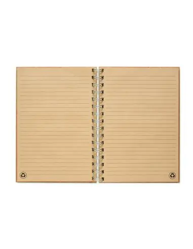 Libreta A5 de bambú anillas Ecológica...