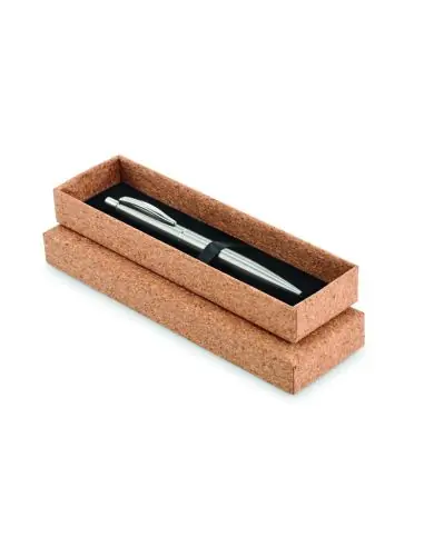 Bolígrafo acero inox reciclado Ecológico...