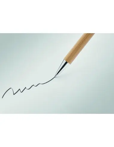 Bolígrafo giratorio de bambú Ecológico...