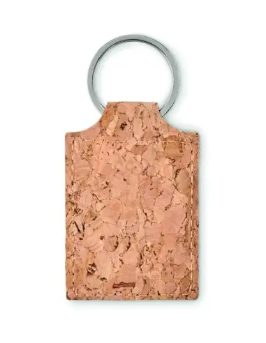 Llavero rectangular de corcho Ecológico...