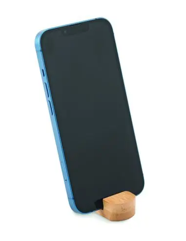 Mini soporte teléfono de bambú Ecológico...