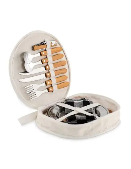 Set picnic 2 personas en bolsa Ecológica Personalizada 7MO6893